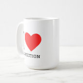 Mug J'aime la perfection (Devant gauche)