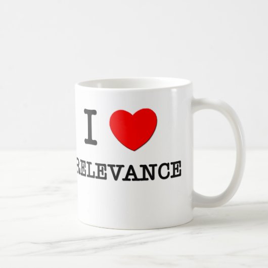 Mug J'aime la pertinence (Droite)