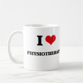 Mug J'aime la physiothérapie (Gauche)