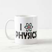 Mug J'aime la physique (Gauche)