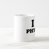 Mug J'aime la physique (Centre)
