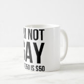 Mug J'aime la physique appliquée (Devant droit)