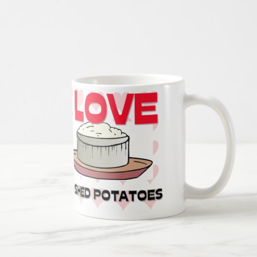 Mug J'aime la purée de pommes de terre (Droite)