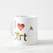 Mug J'aime la saleté (Devant gauche)