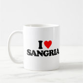 MUG J'AIME LA SANGRIA (Gauche)