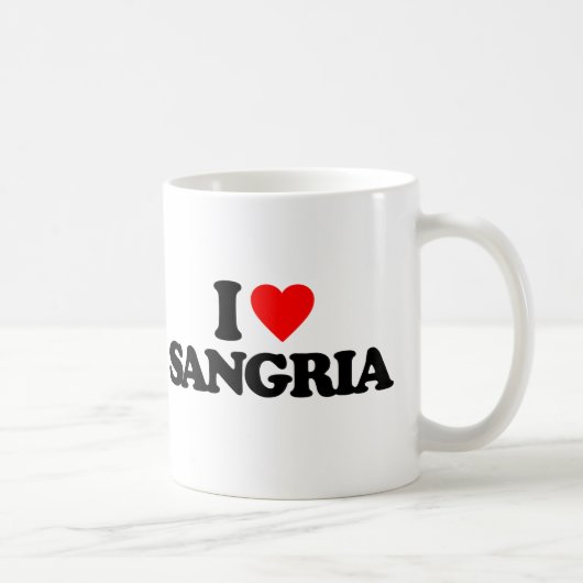 MUG J'AIME LA SANGRIA (Droite)