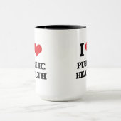 Mug J'aime la santé publique (Centre)