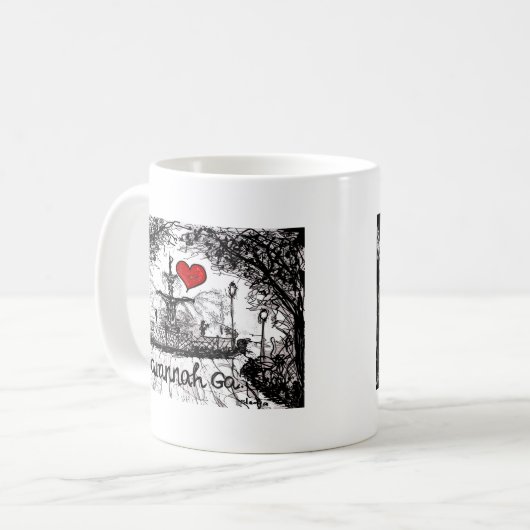 Mug J'aime la savane GA (Devant gauche)