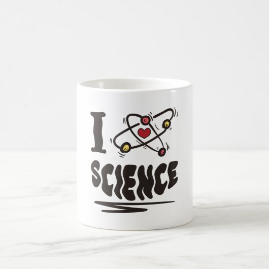 Mug J'aime la science (Centre)