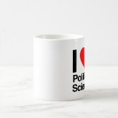 Mug j'aime la science politique (Centre)
