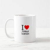 Mug J'aime la science politique (Gauche)