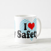Mug J'aime la sécurité (Devant droit)