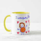 Mug J'aime la tante (Gauche)