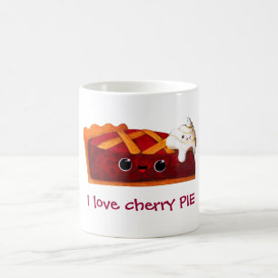 Mug J'aime la tarte aux cerises