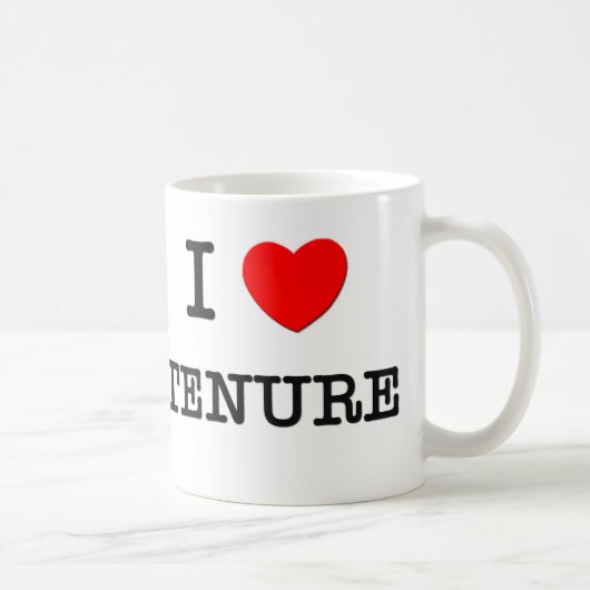 Mug J'aime la tenure (Droite)