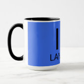 Mug J'aime la terre (Gauche)