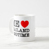 MUG J'AIME LA THAÏLANDE LONGTEMPS (Devant gauche)