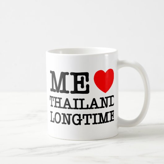 MUG J'AIME LA THAÏLANDE LONGTEMPS (Droite)