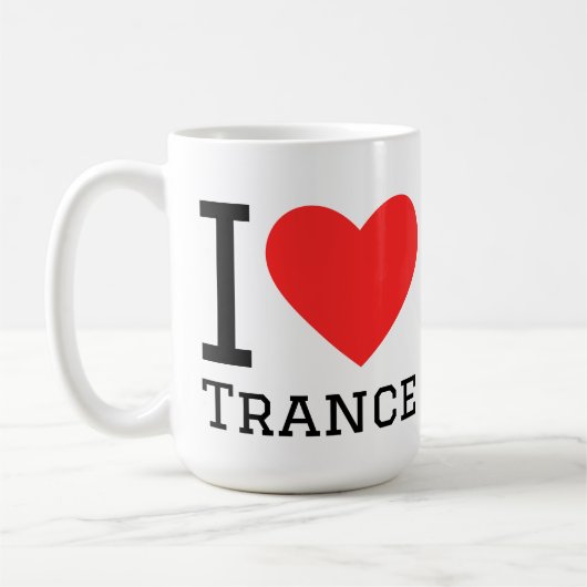 Mug J'aime la transe (Gauche)