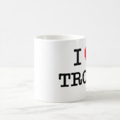 Mug J'aime la TRUITE (la nourriture) (Centre)