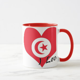 Mug J'aime la Tunisie