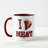 Mug J'aime la viande (Gauche)