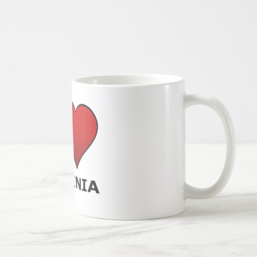 MUG J'AIME LA VIRGINIE (Droite)
