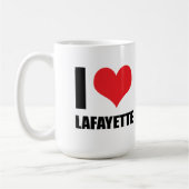 Mug J'aime Lafayette (Gauche)