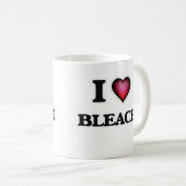 Mug J'aime l'agent de blanchiment (Devant droit)
