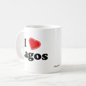 Mug J'aime Lagos (Devant gauche)