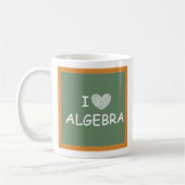 Mug J'aime l'algèbre (Gauche)