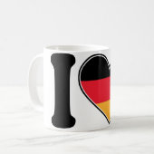 Mug J'aime l'Allemagne (Devant gauche)