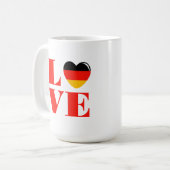 Mug J'aime l'Allemagne (Devant gauche)