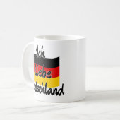 Mug J'aime l'Allemagne (Devant gauche)