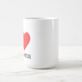 Mug J'aime l'alligator (Centre)