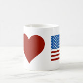 Mug J'aime l'Amérique (Centre)