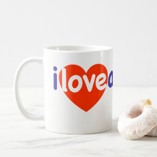 Mug J'aime l'Amérique