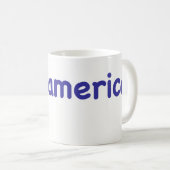 Mug J'aime l'Amérique (Devant droit)