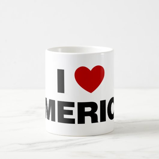 Mug J'aime l'Amérique (Centre)