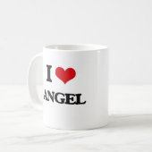 Mug J'aime l'ange (Devant gauche)