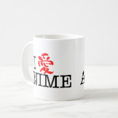 Mug J'aime l'Anime (Devant gauche)