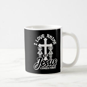 Mug J'Aime L'Anime, Mais Jésus Est Le Premier Anime Ho