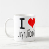 Mug J'aime l'annulation de fortune (Gauche)