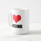 Mug J'aime Lansing (Devant gauche)