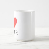 Mug J'aime l'argent (Centre)
