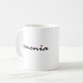 Mug J'aime l'Arménie (Devant gauche)
