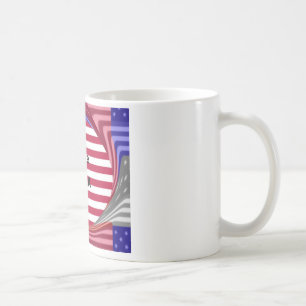 Mug J'aime l'art en spirale U.S.A. : Impression d'art