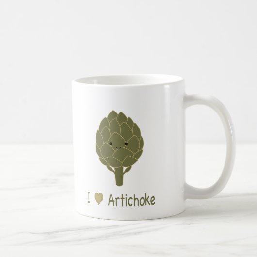 Mug J'aime l'artichaut (Droite)