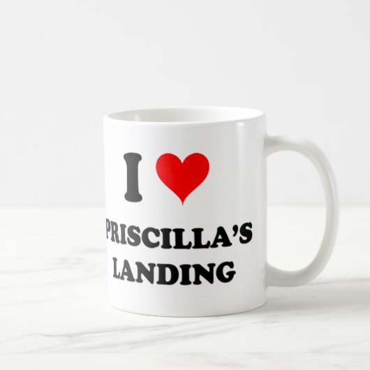 Mug J'aime l'atterrissage le Massachusetts de (Droite)