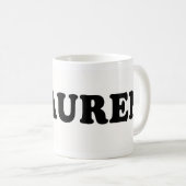 MUG J'AIME LAUREN (Devant droit)